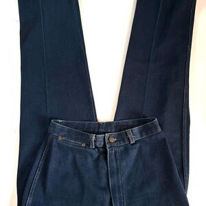 Women’s Anne Klein Dark Wash Straight Leg Jeans, SZ 8, High Waist, Look New